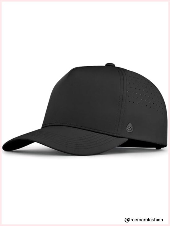 Quick-Dry Performance Baseball Cap with Laser Vents - Moisture Wicking main image 4